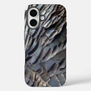 Funda iPhone 16 El diseño de la naturaleza abstracta de los plumas