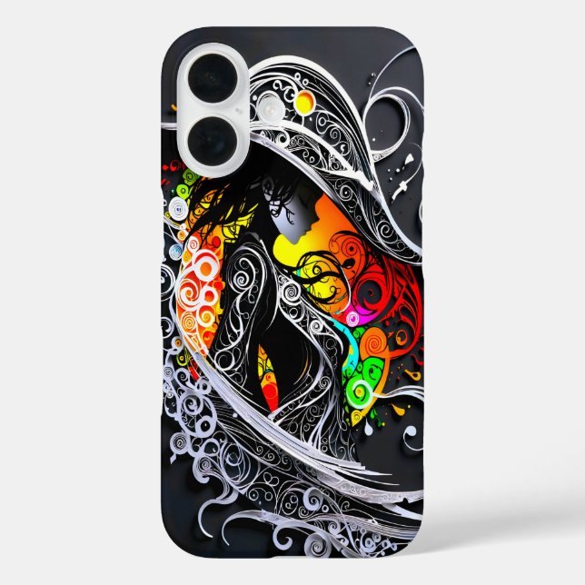 Funda iPhone 16 El estuche Pirate Queen, iPhone / iPad (Reverso )