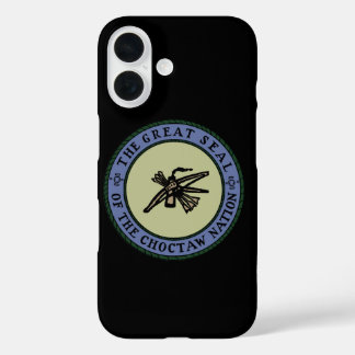 Funda iPhone 16 El Gran Sello de la Nación Choctaw