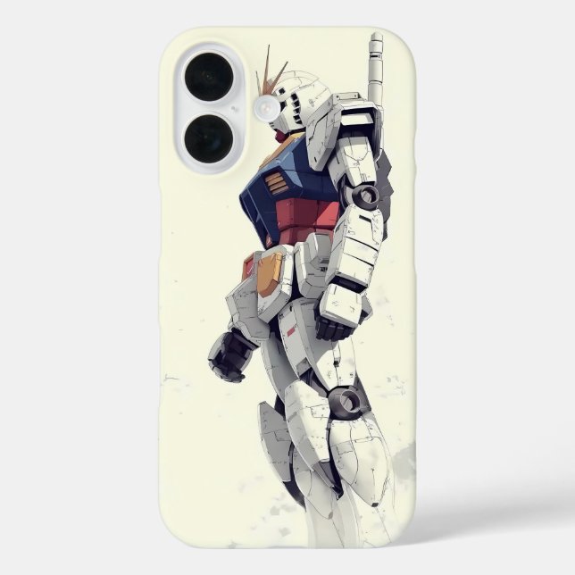 Funda iPhone 16 El Gundam RX-78-2 (Reverso )