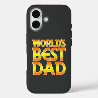 Funda iPhone 16 El mejor papá del mundo