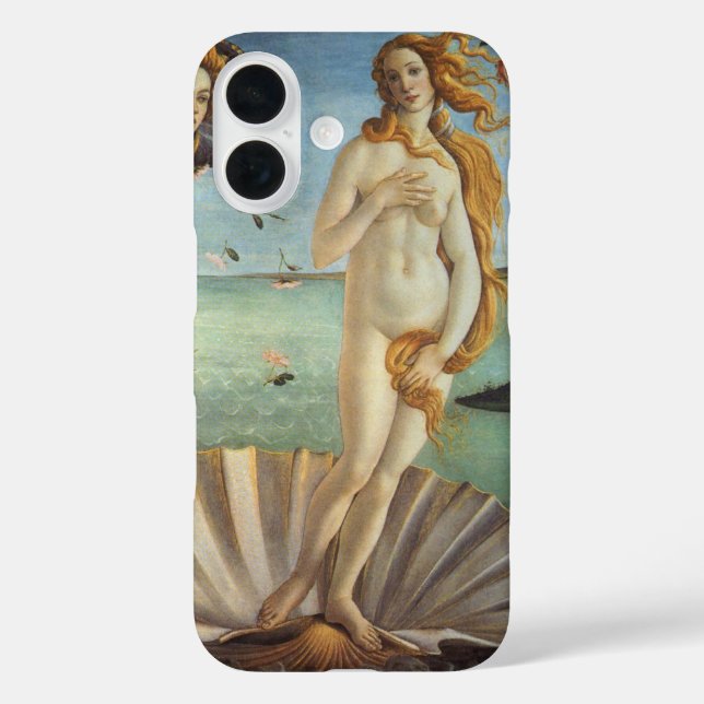 Funda iPhone 16 El nacimiento de Venus por Sandro Botticelli (Reverso )
