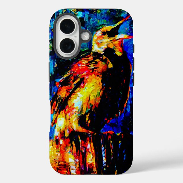 Funda iPhone 16 El pájaro solitario 2 (Reverso )
