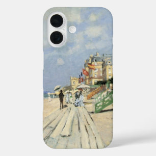 Funda iPhone 16 El paseo marítimo de Trouville por Claude Monet