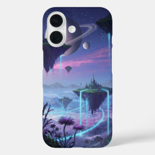Funda iPhone 16 El planeta alienígena tiene islas flotantes anti-g