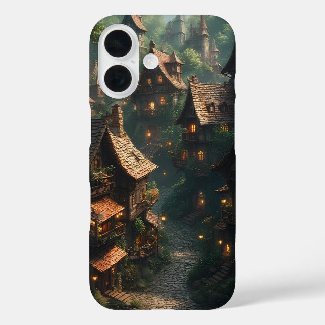 Funda iPhone 16 El pueblo oculto de la colina (Reverso )