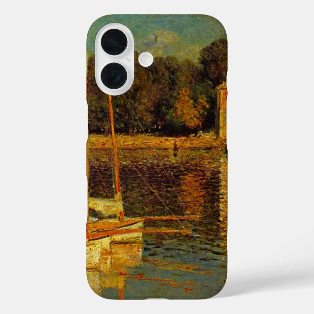 Funda iPhone 16 El puente en Argentina de Claude Monet (Reverso )