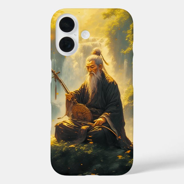 Funda iPhone 16 El Shan Shui del ermitaño (Reverso )