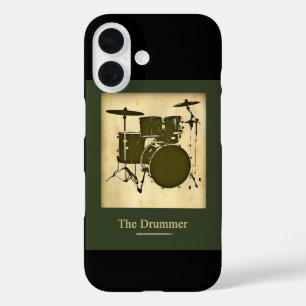 Funda iPhone 16 el tambor de la banda
