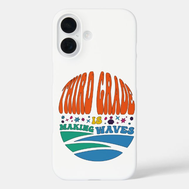 Funda iPhone 16 El tercer grado está haciendo que las olas vuelvan (Reverso )