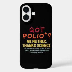 Funda iPhone 16 El trabajo de las vacunas gracias a los estudiante