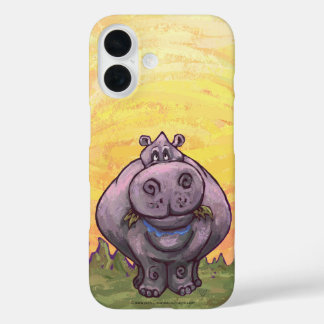 Funda iPhone 16 Electrónica Hippopotamus