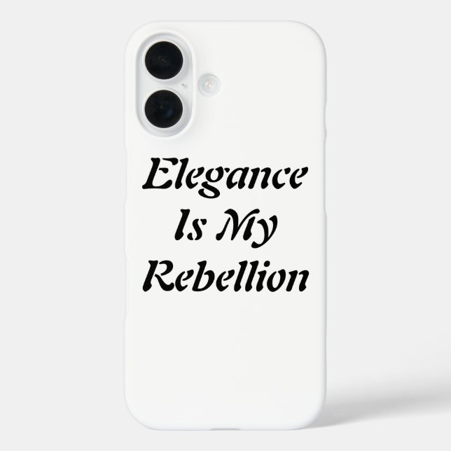 Funda iPhone 16 Elegancia (Reverso )