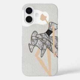 Funda iPhone 16 Elegant Minimalist Glam Fashion Art