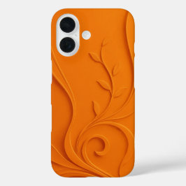 Funda iPhone 16 Elegante Floral Abstracto