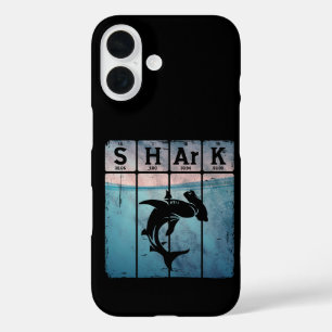 Funda iPhone 16 Elementos de la Tabla Periódica de Química del Tib