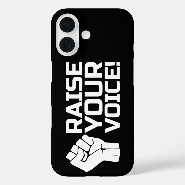 Funda iPhone 16 Eleva Tu Voz 2 W (Reverso )