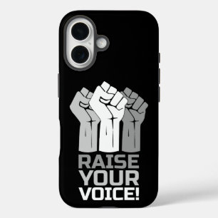 Funda iPhone 16 ¡Eleva Tu Voz 3 W