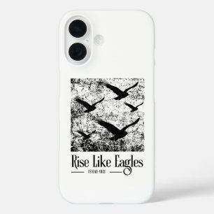 Funda iPhone 16 Elevarse como águilas – Isaías 40:31