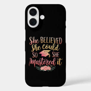 Funda iPhone 16 Ella Creyó Que Podría Así Que Lo Dominó