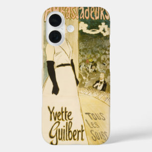 Funda iPhone 16 Embajadores Yvette Guilbert por Theophile Steinlen