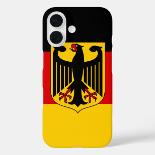 Funda iPhone 16 emblema de alemania