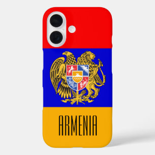 Funda iPhone 16 emblema de armenia