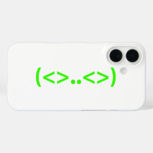 Funda iPhone 16 Emoticon japonés ALIEN
