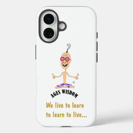 Funda iPhone 16 Empoderamiento de la sabiduría de la edad