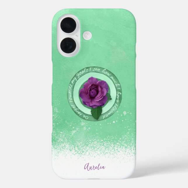 Funda iPhone 16 En flor  (Reverso )