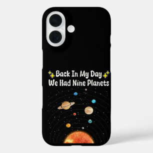 Funda iPhone 16 En Mi Día Teníamos Nueve Planetas Astronomía De Pl