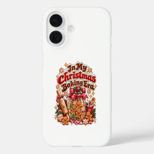 Funda iPhone 16 En Mi Era de Repostería Navideña Retro Pan de Jeng