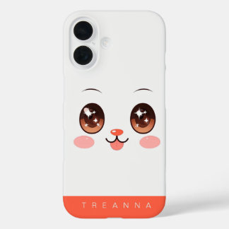 Funda iPhone 16 Encantador Kawaii Vibes