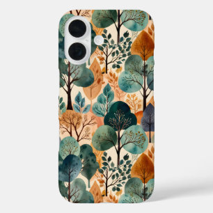 Funda iPhone 16 Encantadores árboles otoñales