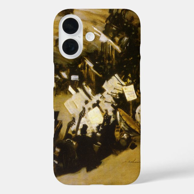 Funda iPhone 16 Ensayo de la Orquesta de Pasdeloup por JS Sargent (Reverso )