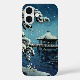 Funda iPhone 16 Era Showa, invierno por Tsuchiya Koitsu
