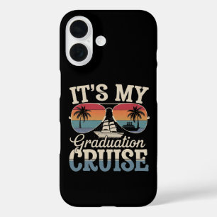 Funda iPhone 16 Es mi crucero de graduación viaje de graduado barc
