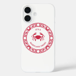 Funda iPhone 16 ES UNA COSA MARYLAND (CRABS) para iPhone / iPad