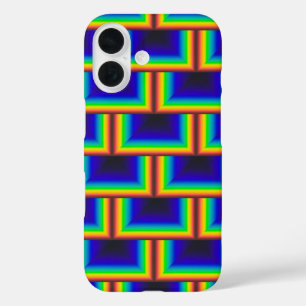 Funda iPhone 16 Escalas cuadradas de espectro solar