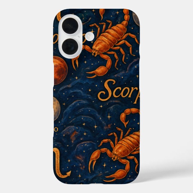 Funda iPhone 16 Escorpio (Reverso )