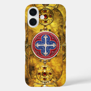 FUNDA iPhone 16 ESCUDO CÉLTICO CON CRUZ DE CONSECUCIÓN