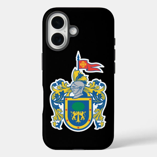 Funda iPhone 16 Escudo de Jalisco, México (Reverso )