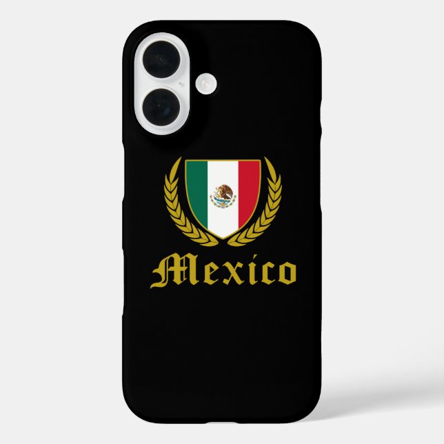Funda iPhone 16 Escudo de México (Reverso )