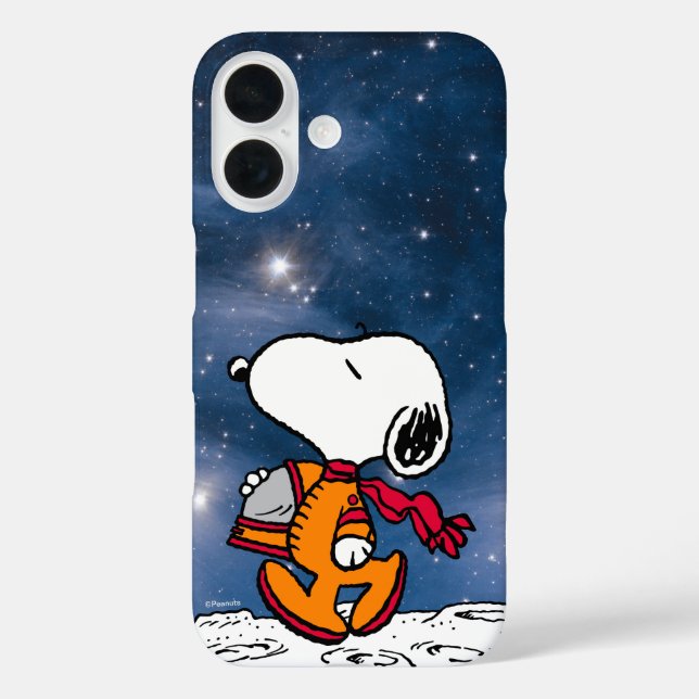 Funda iPhone 16 ESPACIO | Snoopy (Reverso )