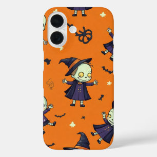 Funda iPhone 16 Espeluznante almohada de Moda Halloween - Festivid