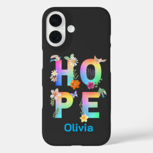 Funda iPhone 16 Esperanza Inspiradora artística positiva motivacio