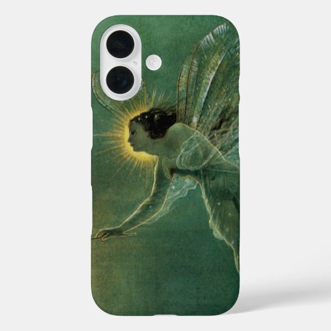 Funda iPhone 16 Espíritu de la noche por Grimshaw, hada victoriana
