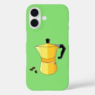 Funda iPhone 16 Espresso de arcoiris amarillo