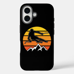 Funda iPhone 16 Esquí retro