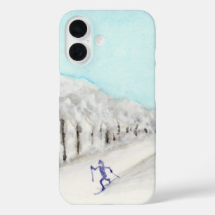 Funda iPhone 16 Esquiador de travesía